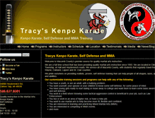 Tablet Screenshot of kenpo-michigan.com